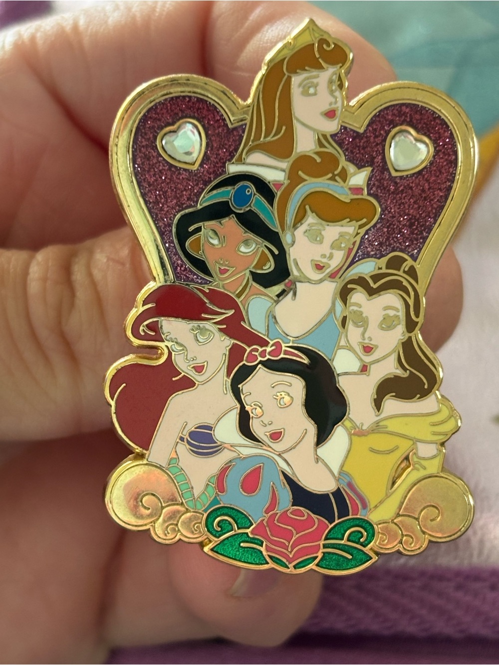 2006 trading pin Disney princess